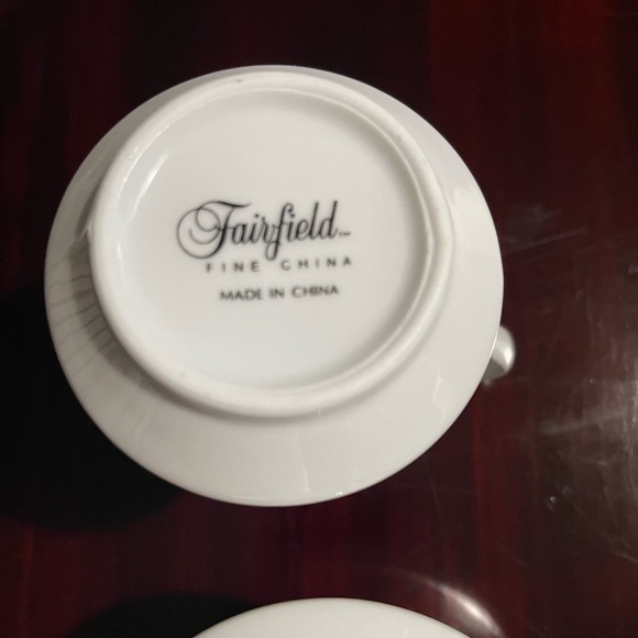Fairfield Fine China Deck The Halls Cream & Sugar Dish - Picture 4 of 8